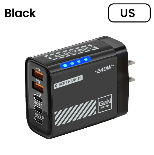5 in 1 Outlet Power Plus Charger