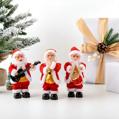 Dancing Santa Musician Toy Band