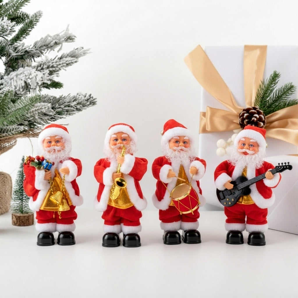 Dancing Santa Musician Toy Band