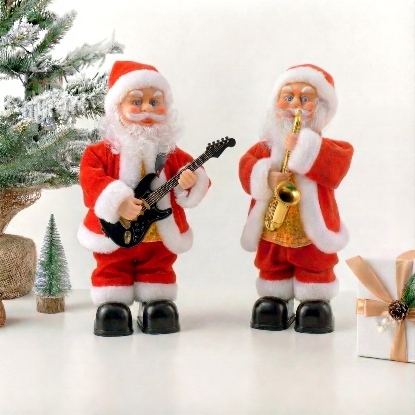 Dancing Santa Musician Toy Band