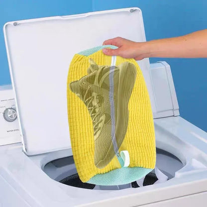 Easy Clean Laundry Machine Shoe Bag