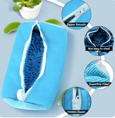 Easy Clean Laundry Machine Shoe Bag