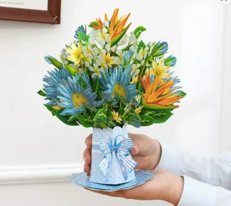 3D Pop UP Flower Card