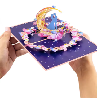 3D Pop UP Flower Card