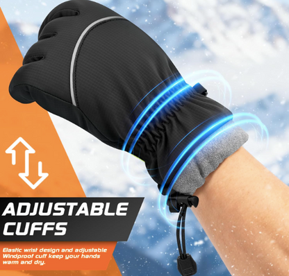 ArcticGrip Touchscreen Waterproof Winter Warmth Gloves