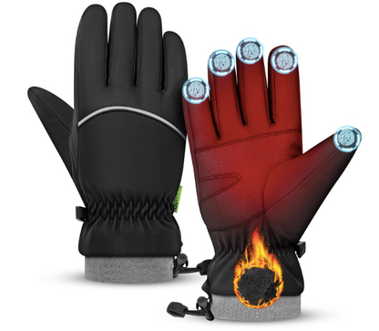 ArcticGrip Touchscreen Waterproof Winter Warmth Gloves