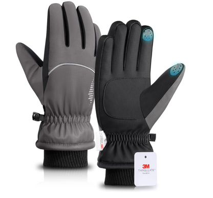 ArcticGrip Touchscreen Waterproof Winter Warmth Gloves