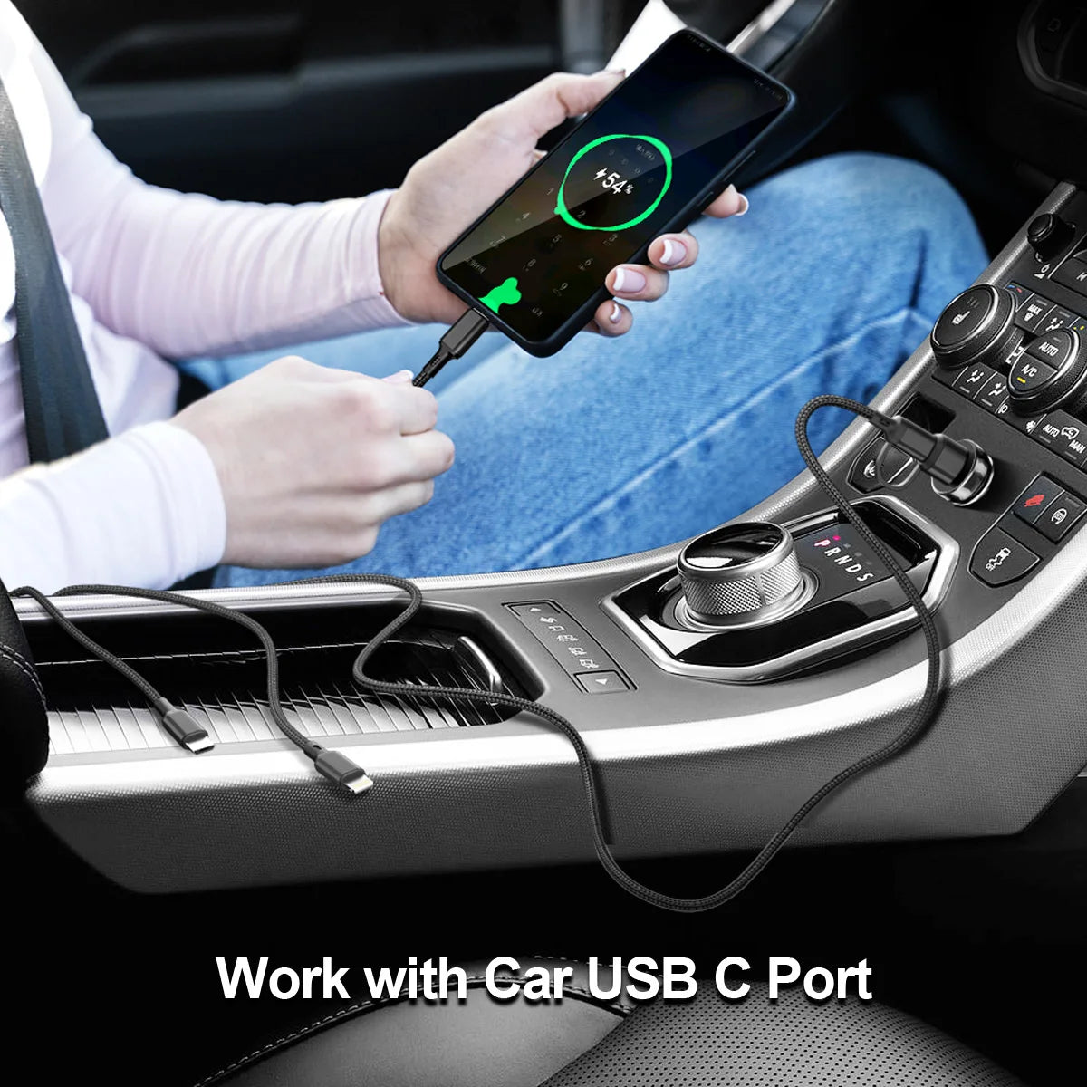 Universal 4 In 1  Fast Charging Multi-Device Cable