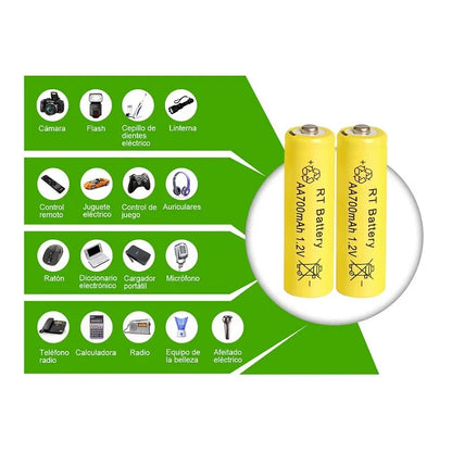 Eco-Friendly Rechargeable Power Batteries