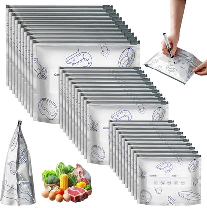 FreshGuard Reusable Food Storage Bags