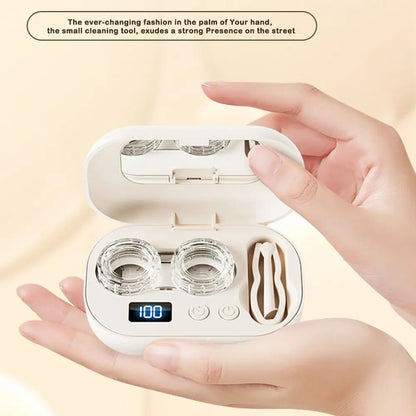 Blue Light Ultrasonic Contact Lens Cleaner Pro Plus