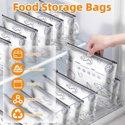 FreshGuard Reusable Food Storage Bags