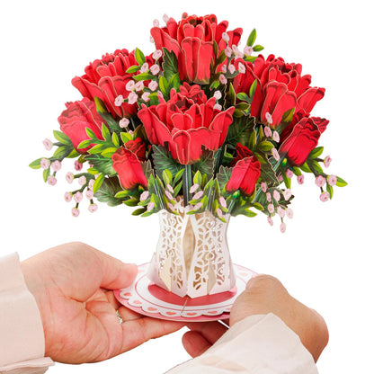 3D Pop UP Flower Card
