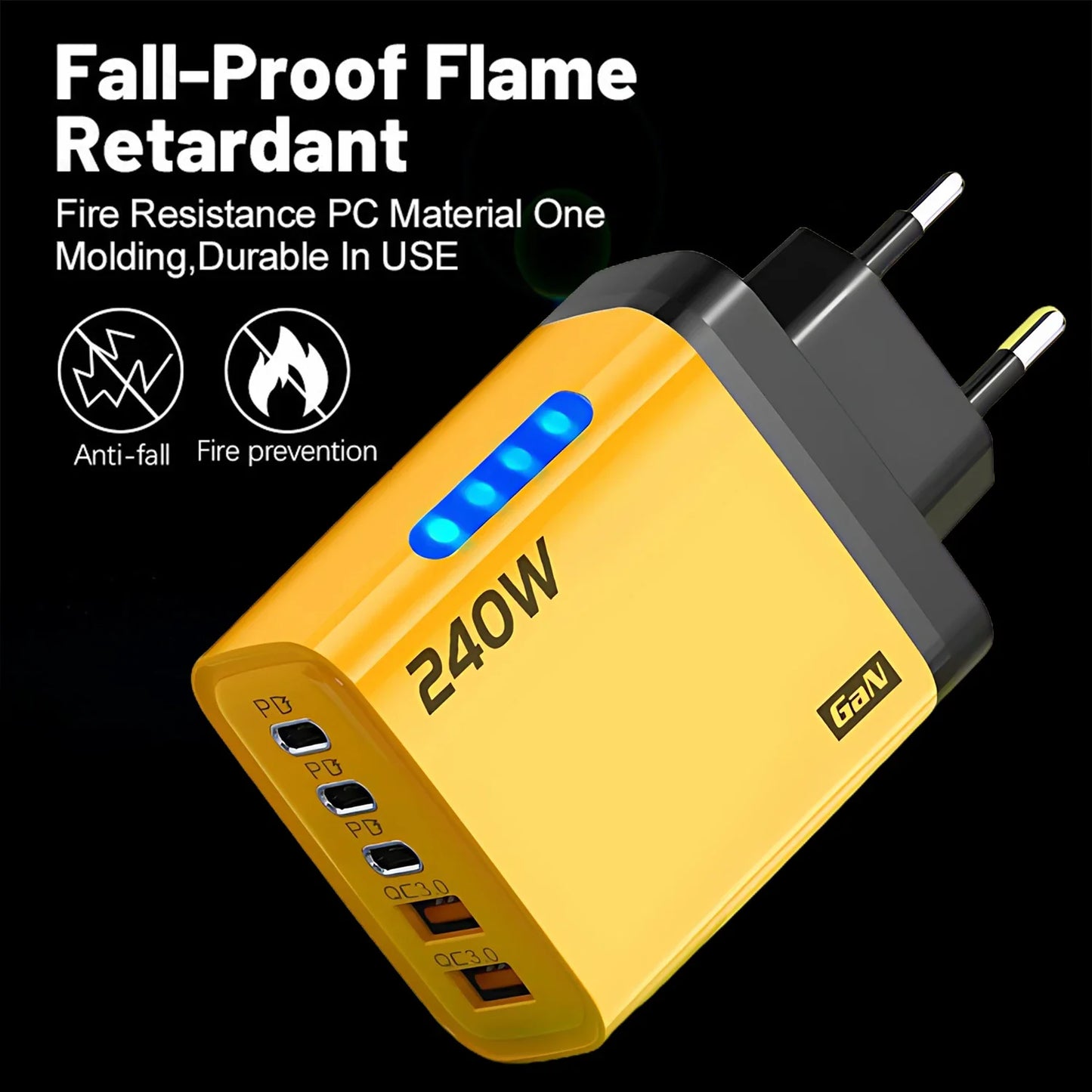 5 in 1 Outlet Power Plus Charger